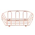 thumbnail image 4 of QUTETN American Fruit Plate Fruit Basket Iron Art Mini Fried Basket Bread Basket French Fries Basket Western Restaurant Coffee Fried Chicken Basket Creative Tableware, 4 of 4