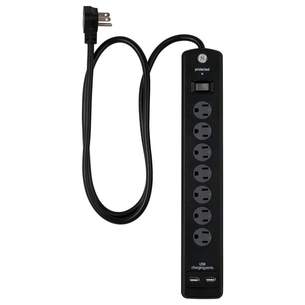 Usb Port Power Strip Surge Protector, Grounded Power Strip
