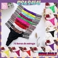 thumbnail image 2 of victoria secret ropa interior Bikini Sexy Masonry De Cintura Alta Bragas De Algodón Tanga Alfabeto Panty Para Mujer Gao Jiahui unisex, 2 of 2