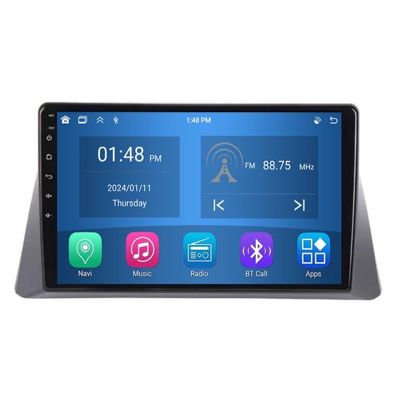 RoverOne 4+64GB Car Stereo CarPlay GPS Navigation Bluetooth for Honda Crosstour 1 TF 2009-2015 Touch Screen Player