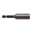 thumbnail image 2 of Century Drill & Tool 68702 5-Pack of ¼” Eye Lag Drivers, Bulk Bagged, Drives ¼” Eye Lag Screws in Wood or Metal with Screw Gun, All Metal Design, ¼” Hex Shank x 2-3/4” Length…, 2 of 7
