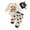 Beige, variant on Xudanell My First Halloween Baby Boy Outfit | Newborn Long Sleeve Romper Pants Hat Baby Pumpkin Clothes Fall Winter Clothes(Beige, 6-9 Months)