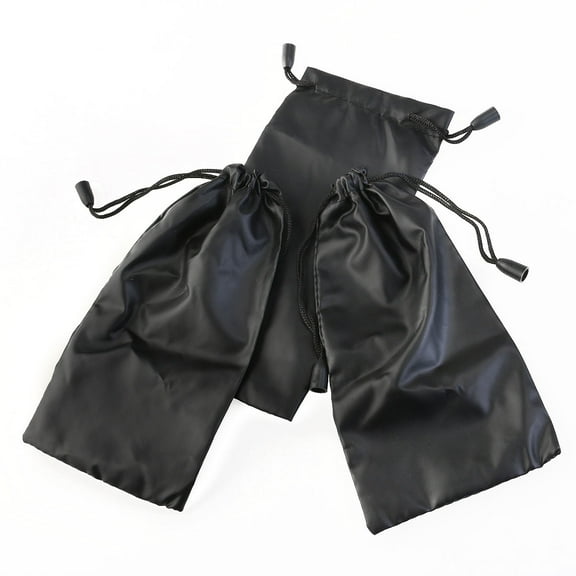 KONTONTY 10Pcs Microfiber Spectacle Cloth Pouch for Sunglasses Organizer Case 6.7*3.5in