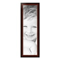 thumbnail image 2 of ArtToFrames 10" x 34" Honors Mahogany with Black Picture Frame, 10x34 inch Brown Wood Poster Frame (WOM-5154), 3 Pack, 2 of 6