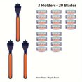 thumbnail image 2 of Multi-Layer Razor Hair Removal Tools Shaver Replacement Parts Classic Shaver Razor Blades, 2 of 5