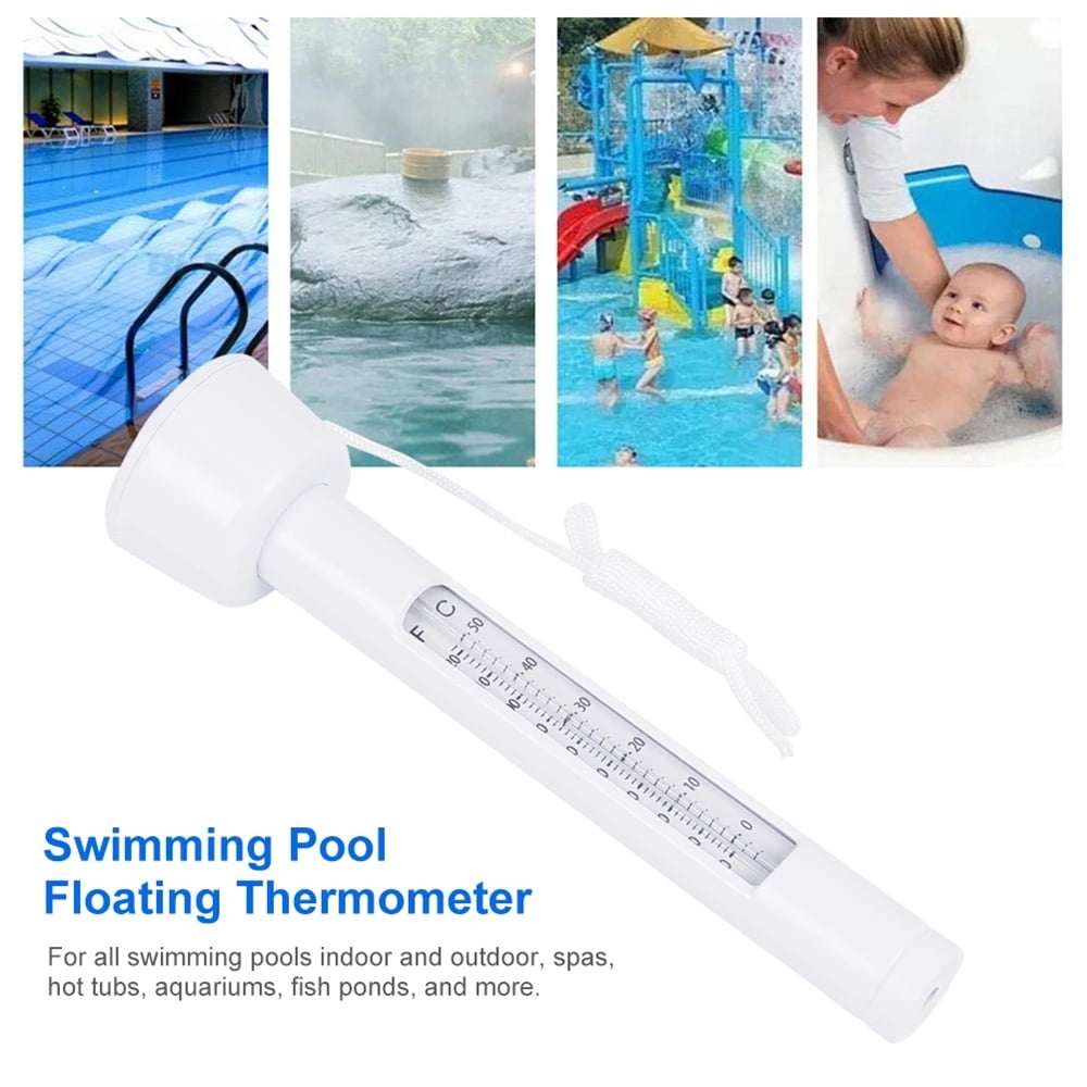 4PCS Portable Swimming Pool Floating Thermometer Bathtub Spa Hot Tub