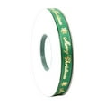 thumbnail image 2 of HongHeng 1 Roll Merry Christmas Printing Grosgrain Ribbon Christmas Red and Green Ribbons for Gift Wrapping and Holiday Decorations, 2 of 6