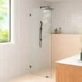 thumbnail image 7 of Glass Warehouse GW-F-RAD-38-PB Solaris 78" High X 38" Wide Shower Screen Frameless Shower, 7 of 7