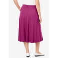 thumbnail image 3 of Woman Within Plus Size 7-Day Knit A-Line Skirt, 3 of 6