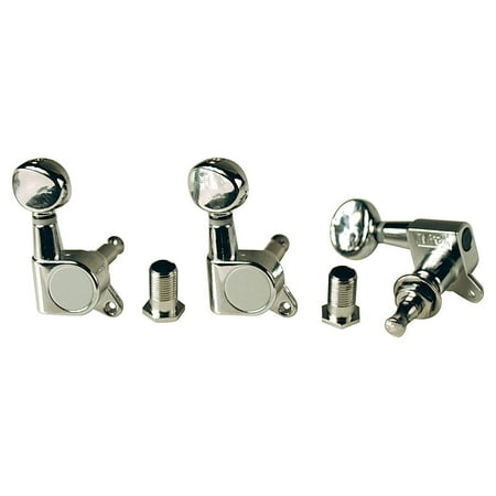 - Golden Gate F-2080 Acoustic Guitar Tuners - 6 Individual (3+3) - Nickel
