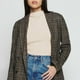 thumbnail image 5 of Mujeres medio alto Masajeadores de cuello Tank Top casual elegante color puro lado acanalado camisa sin mangas para las citas, 5 of 8