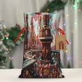 thumbnail image 5 of Naloa fairy-tale-world-with-delicious-candy Drawstring Christmas Bags, 3D Xmas Gift Bags, Christmas Wrapping Bags, Xmas Goodie Bags, Treat Pouch Bags, Party Favor Bags-Medium, 5 of 9