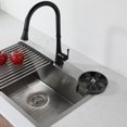 thumbnail image 4 of Lavadora de tazas, accesorios para fregadero de cocina, limpieza multiángulo, UE, negro, 4 of 8