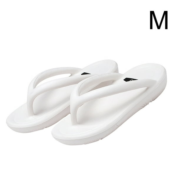 Chanclas de punta abierta para mujer, playa, piscina, fiesta, zapatillas casuales, sandalias planas de PVC antideslizantes 1 par Scienceny AP1245-05