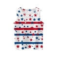 thumbnail image 5 of Grblisyd July 4th Girls Tank Tops Size 10-12 Patriotic Sleeveless Crew Neck Shirt American Flag Tee Shirt, 5 of 5
