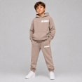 thumbnail image 2 of OOOUM Kids Sweatsuit Letter Graphic Hoodie And Jogger Pants 2 Piece Boy Casual Tracksuit Set , 11-12 Years, 2 of 7