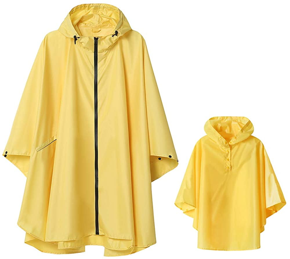 adult yellow rain slicker