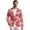 Coconut Palm Print, variant on Polyester Suit Jacket for Casual Workwear, Slim Fit Solid Casual Sport Coats, Monstera Deliciosa Leaf