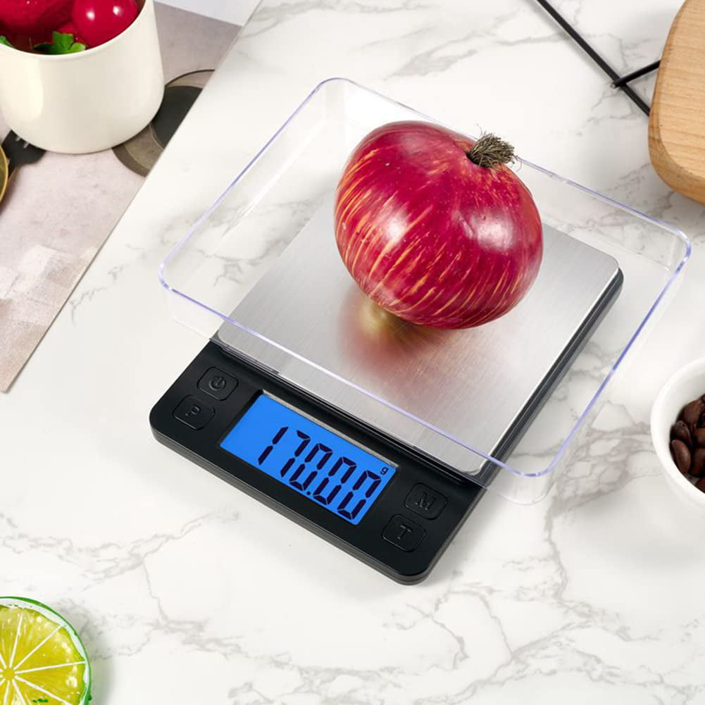 Jiguoor LCD Digital Scales Balance Scale Kitchen Tea Baking Weighing Scale  Mini Precision Electronic Grams Weight Convenience - AliExpress