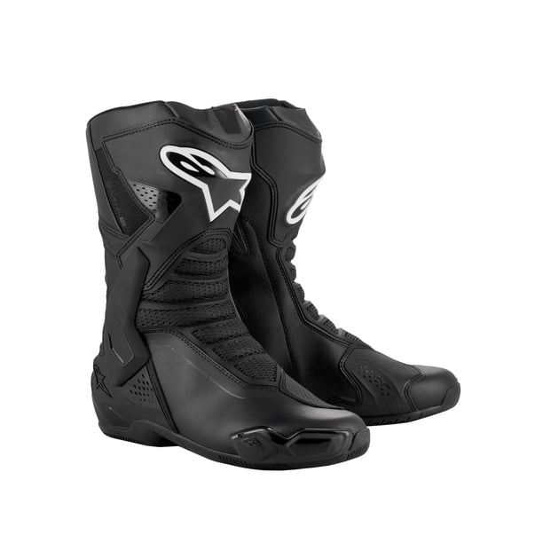 Botas para motocicleta Alpinestars SMX-6 V3 certificadas CE, negras, talla 43