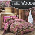 thumbnail image 3 of The Woods Hot Pink Camo 6 Pc Sheet Set, King Bed Size Soft Microfiber Sheets, 3 of 3