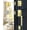 Gold, variant on Vintage Front Door Handle and Deadbolt Set, Front Door Lock Set with Crystal Glass Door Knob, Entry Door Lock Set with Single Cylinder, Reversible for Right & Left, Oil Rubbed Bronze