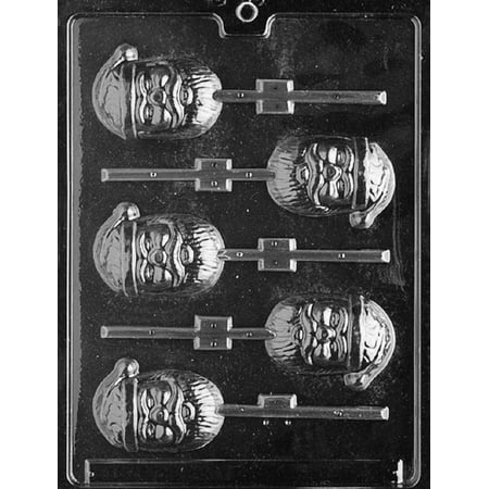 

Candyland Crafts Santa Lolly Chocolate Candy Food Safe Plastic with Durable and Reusable Mold | c069 - (1 Pack)