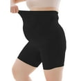 thumbnail image 2 of Deago Women's Seamless Maternity Shapewear for Dresses Pregnancy Shorts High Waist Underwear Prevent Thigh Chaffing Belly Support (Black, XL), 2 of 8