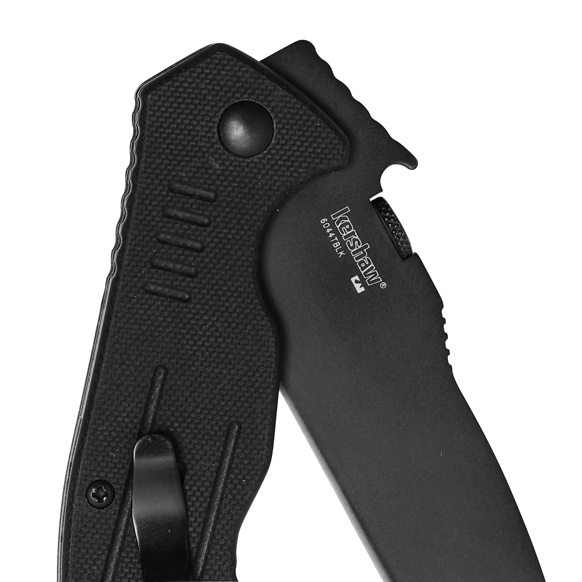 Kershaw Emerson Cqc-8K Pocket Knife, 3.5 Inch Folding Blade, (6044TBLK)