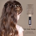 thumbnail image 1 of Peine de Masaje para el Cuero Cabelludo Ndcxsfigh Cepillo Antiestático para Cabello Rizado y Recto Dorado, 1 of 9