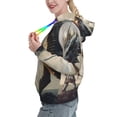 thumbnail image 2 of Sikiie Swordsman Cool Dragon Women's Casual Hoodies Long Sleeve Lightweight Pullover Tops Loose Sweatshirt-Medium, 2 of 7