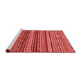 thumbnail image 2 of Ahgly Company Machine Washable Indoor Rectangle Oriental Red Modern Area Rugs, 4' x 6', 2 of 4