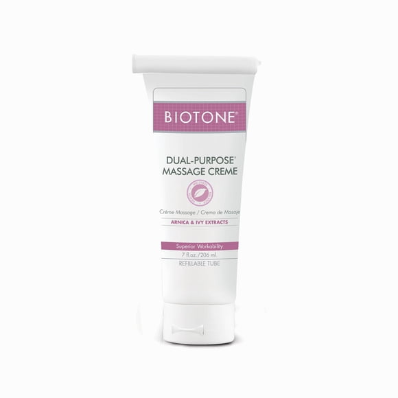 Crema de masaje Biotone DPC7ZT con extracto de árnica de doble uso, 200 ml