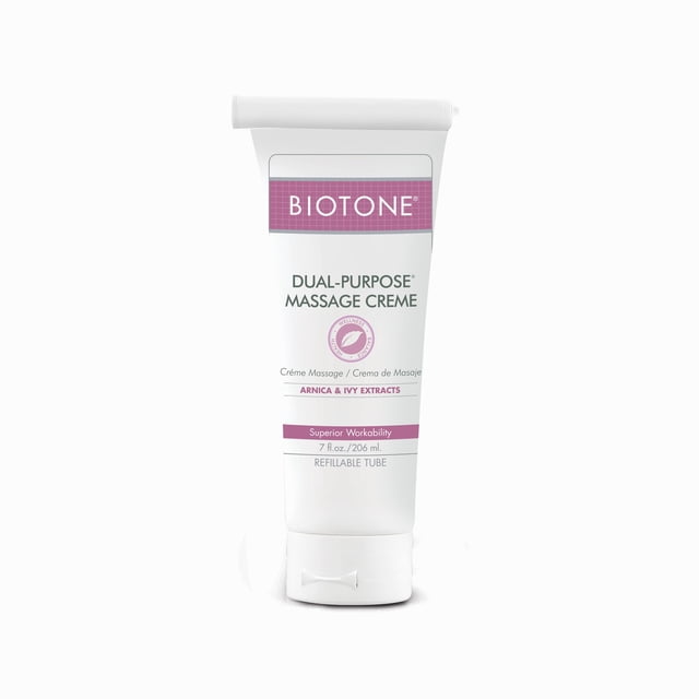 Crema de masaje Biotone DPC7ZT con extracto de árnica de doble uso, 200 ml