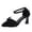 Black, variant on Women’S Patent PU Mary Jane Pumps, Square Toe Ankle Strap Block Heel Dress Shoes, Comfortable Low Chunky Heel Casual Party Heels, 1 Pair, Sizes 35 Through 42