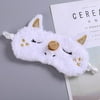 AkoaDa Cute Plush Patch Shading Eye Patch Cartoon Animal Eye Patch Cute Animal Unicorn Sleeping Mask for Girls