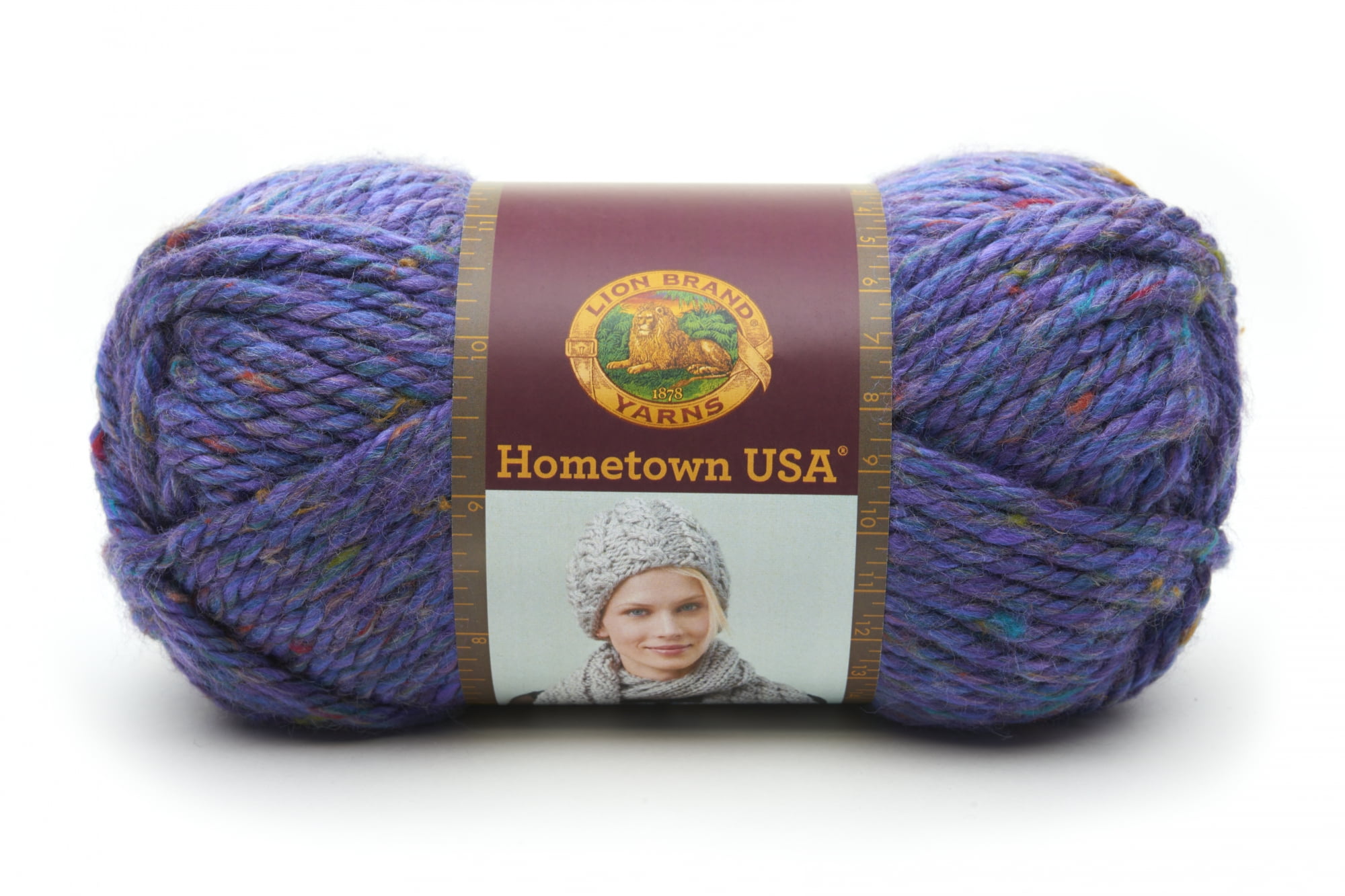 Lion Brand Yarn Hometown USA Bulky Yarn, 81 Yd.