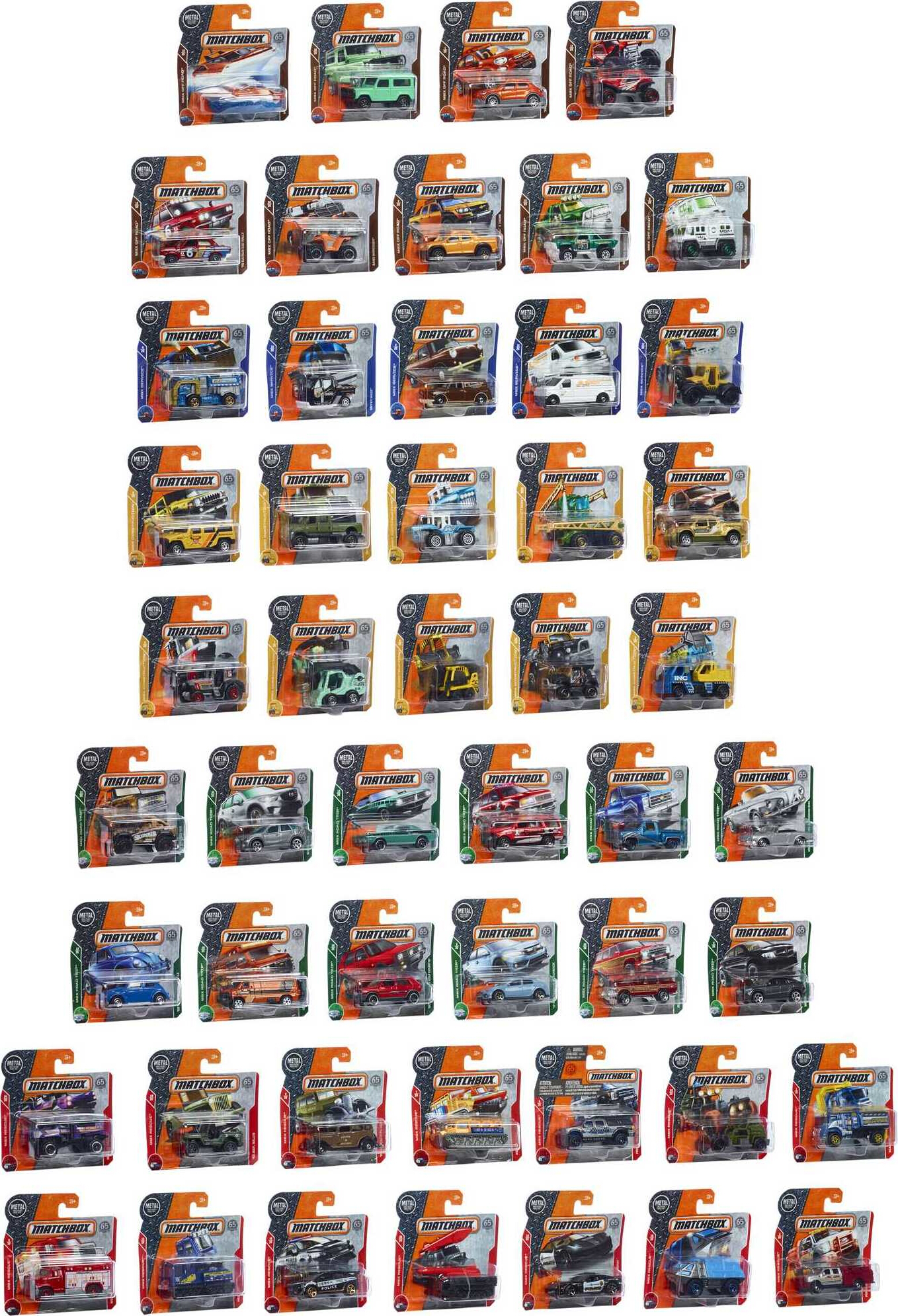 Matchbox Set of 50 Die-Cast Toy Cars or Trucks in 1:64 Scale (Styles May Vary) - image 5 of 5