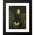 thumbnail image 2 of Pieter Josselin de Jong 19x24 Black Modern Framed Museum Art Print Titled - Mrs A.J. Zubli-Maschhaupt (1887), 2 of 5