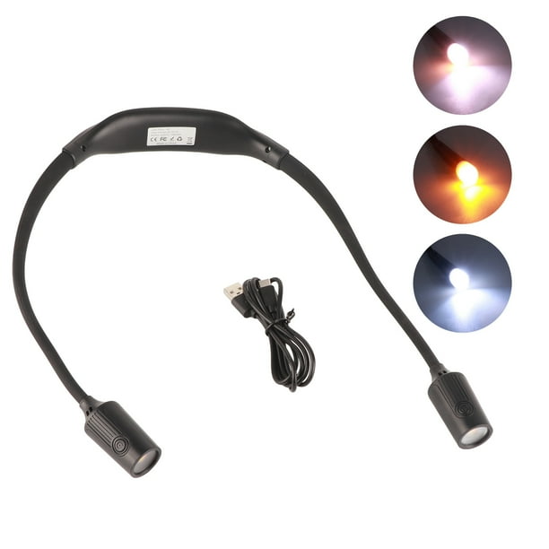 Lámpara colgante NikouMX luz de lectura recargable para el cuello hecha a mano