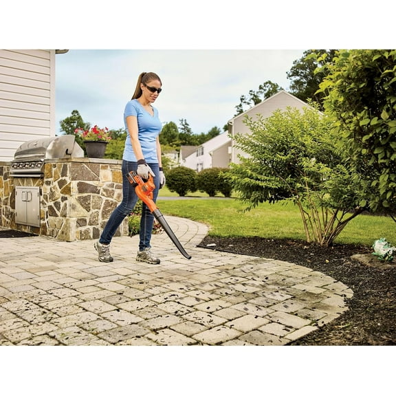 Cordless Leaf Blower, 40V , Leaf Blower Cordless with Battery and Charger, 125 MPH Air Speed, Lightweight Handheld Yard Sweeper (LSW40C)