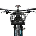 thumbnail image 2 of NICEXMAS Black Plastic Front Basket with Sturdy Handlebar Mount, Storage Basket for Adult Cycling, 2 of 5