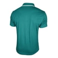 thumbnail image 6 of IWRICH Men's Short Sleeve Polo Shirts Quarter-Zip Casual Slim Fittops Lapel Neck Basic V Neck Tees Dark Green XXL, 6 of 7