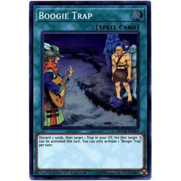 YuGiOh Maximum Cris Boogie Trap MACR-ENSE4
