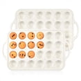 thumbnail image 1 of Paquete de 2 Moldes para Mini Muffins, Reforzado, Moldes para Mini Cupcakes, 24 Tazas, Moldes de Silicona para Mini Muffins Antiadherentes con Asa, 1 of 5