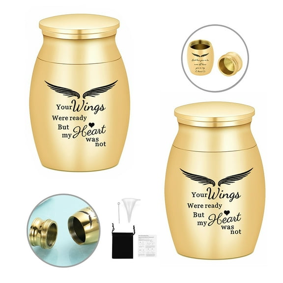 2pcs pack Cremation Mini Urns For Ashes Small Urns for dog ashes cat ashes Humen ashes Keepsake Box