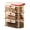 Cream Color Triple Layer, variant on Ruanlalo 3/4/5Pcs Sealed Jar Stacked Spice Storage Box Set Compact Design Clear Spice Storage Bins Spice Drawer Organizer