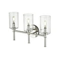 thumbnail image 5 of Millennium Lighting 9923-PN Chastine 3 Light 19" Wide Vanity Light - Nickel, 5 of 7