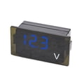 thumbnail image 1 of BUYISI 3 Digit Dc12V-24V Digital Voltmeter High Precision Led Panel Type Waterproof Blue Light, 1 of 5