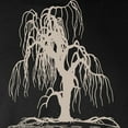 thumbnail image 3 of CafePress - Weeping Willow Tree Long Sleeve Dark T Shirt - Long Sleeve Dark T-Shirt, 3 of 4